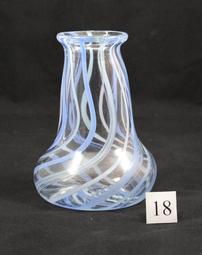 Vase #18 - Blue & Blue Stripes 202//255